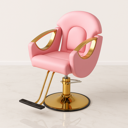 Fauteuil d’Esthétique Rose & Or