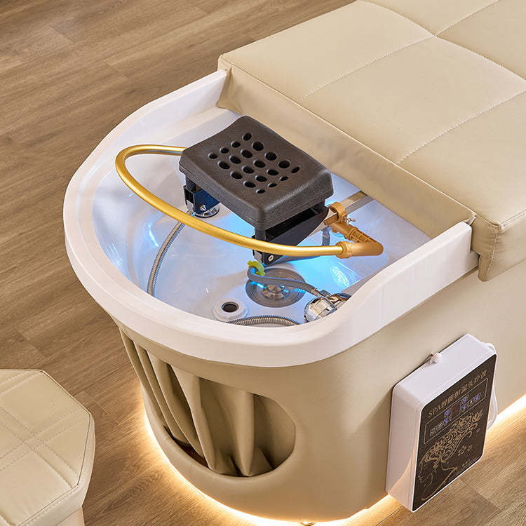 Bac à Head Spa Nomia Head spa beige sans raccordement